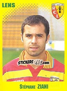 Sticker Stephane Ziani - FOOT 1997-1998 n. 145 - Panini