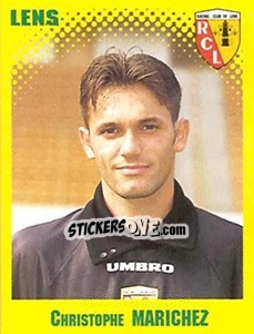 Sticker Christophe Marichez - FOOT 1997-1998 - Panini