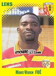 Sticker Marc-Vivien Foe - FOOT 1997-1998 n. 150 - Panini