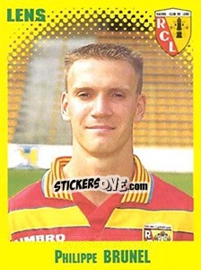 Sticker Philippe Brunel - FOOT 1997-1998 - Panini