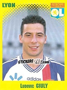 Sticker Ludovic Giuly - FOOT 1997-1998 n. 162 - Panini