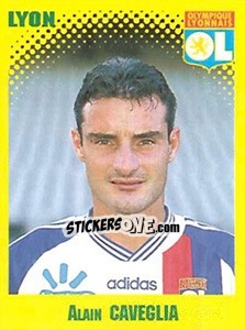 Sticker Alain Caveglia - FOOT 1997-1998 - Panini