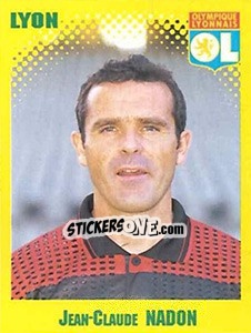 Cromo Jean-Claude Nadon - FOOT 1997-1998 - Panini