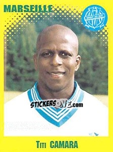 Sticker Titi Camara - FOOT 1997-1998 n. 184 - Panini
