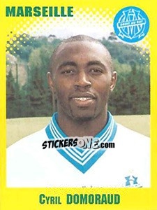 Sticker Cyril Domoraud - FOOT 1997-1998 n. 186 - Panini