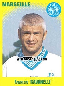 Sticker Fabrizio Ravanelli - FOOT 1997-1998 n. 189 - Panini
