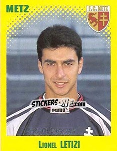 Cromo Lionel Letizi - FOOT 1997-1998 n. 194 - Panini