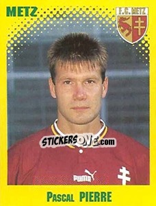 Figurina Pascal Pierre - FOOT 1997-1998 - Panini