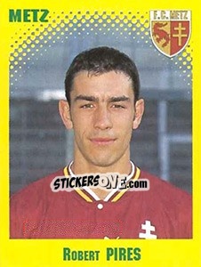 Sticker Robert Pires - FOOT 1997-1998 - Panini