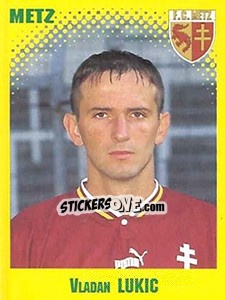 Figurina Vladan Lukic - FOOT 1997-1998 - Panini