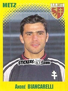 Cromo Andre Biancarelli - FOOT 1997-1998 - Panini