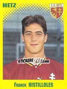 Cromo Franck Histilloles - FOOT 1997-1998 n. 206 - Panini