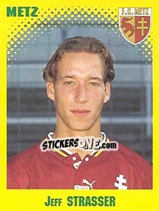 Figurina Jeff Strasser - FOOT 1997-1998 n. 207 - Panini