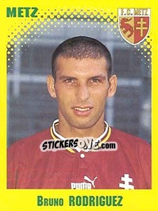 Figurina Bruno Rodriguez - FOOT 1997-1998 - Panini