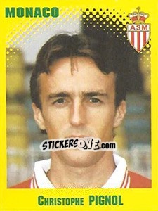 Sticker Christophe Pignol - FOOT 1997-1998 - Panini