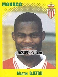 Sticker Martin Djetou - FOOT 1997-1998 n. 215 - Panini