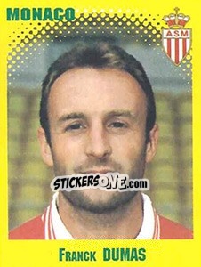 Sticker Franck Dumas - FOOT 1997-1998 n. 216 - Panini