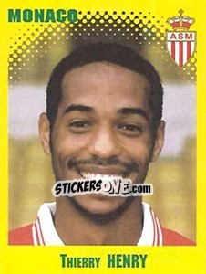 Sticker Thierry Henry - FOOT 1997-1998 n. 222 - Panini