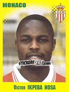 Sticker Victor Ikpeba Nosa - FOOT 1997-1998 n. 225 - Panini