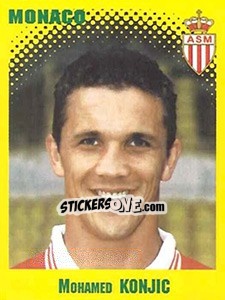 Sticker Mohamed Konjic - FOOT 1997-1998 - Panini