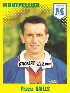 Sticker Pascal Baills - FOOT 1997-1998 n. 233 - Panini