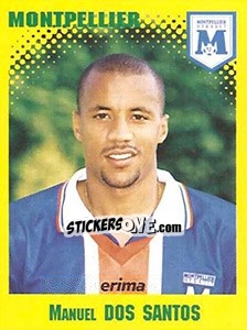 Figurina Manuel Dos Santos - FOOT 1997-1998 - Panini