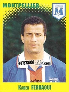 Sticker Kader Ferhaoui - FOOT 1997-1998 n. 238 - Panini