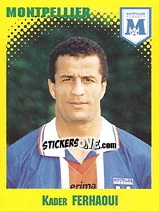 Cromo Kader Ferhaoui - FOOT 1997-1998 - Panini