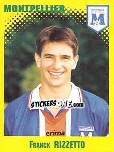 Figurina Franck Rizzetto - FOOT 1997-1998 - Panini