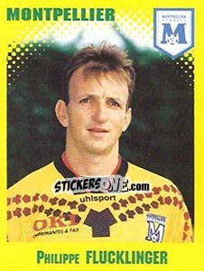 Cromo Philippe Flucklinger - FOOT 1997-1998 - Panini