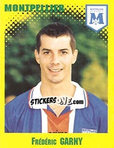 Sticker Frederic Garny - FOOT 1997-1998 n. 244 - Panini