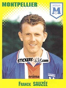 Sticker Franck Sauzee - FOOT 1997-1998 n. 246 - Panini