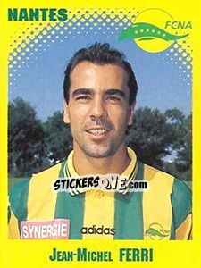 Sticker Jean-Michel Ferri - FOOT 1997-1998 n. 256 - Panini