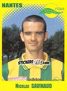 Sticker Nicolas Savinaud - FOOT 1997-1998 n. 258 - Panini