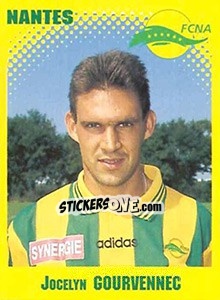 Cromo Jocelyn Gourvennec - FOOT 1997-1998 - Panini