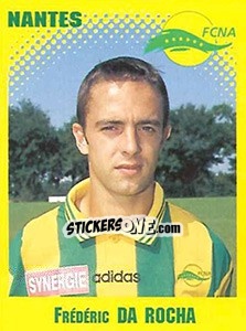 Sticker Frederic Da Rocha - FOOT 1997-1998 n. 261 - Panini