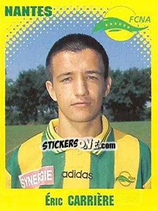 Figurina Eric Carriere - FOOT 1997-1998 - Panini