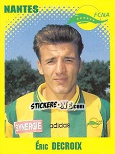 Sticker Eric Decroix - FOOT 1997-1998 - Panini