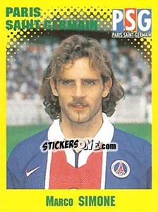 Cromo Marco Simone - FOOT 1997-1998 - Panini