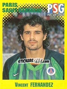 Cromo Vincent Fernandez - FOOT 1997-1998 - Panini