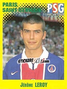 Figurina Jerome Leroy - FOOT 1997-1998 - Panini