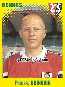 Sticker Philippe Brinquin - FOOT 1997-1998 - Panini