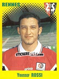 Sticker Youssef Rossi - FOOT 1997-1998 - Panini