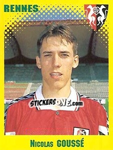 Sticker Nicolas Gousse - FOOT 1997-1998 n. 298 - Panini