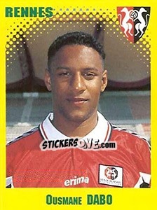 Sticker Ousmane Dabo - FOOT 1997-1998 n. 299 - Panini