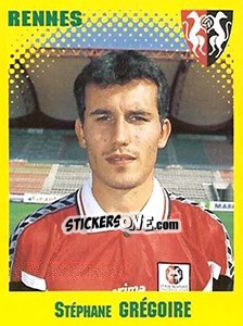Sticker Stephane Gregoire - FOOT 1997-1998 n. 300 - Panini