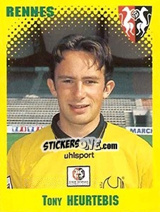 Sticker Tony Heurtebis - FOOT 1997-1998 n. 301 - Panini