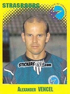 Sticker Alexander Vencel - FOOT 1997-1998 - Panini