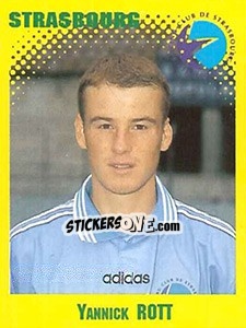 Sticker Yannick Rott - FOOT 1997-1998 - Panini