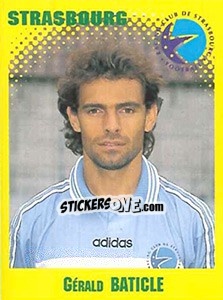 Sticker Gerald Baticle - FOOT 1997-1998 n. 316 - Panini